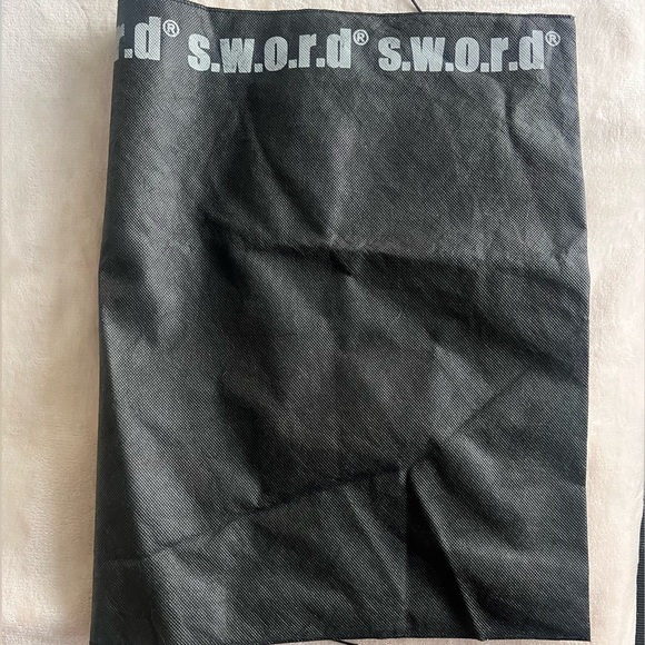 S.W.O.R.D Italy Lucca Washed Silver Lambskin Leather Bomber Jacket XS IT40 $750 - Picture 8 of 8